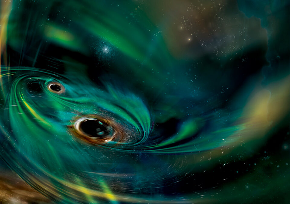 Astronomers in Chile Discover Monstrous Black Holes Disrupting a Gas Cloud